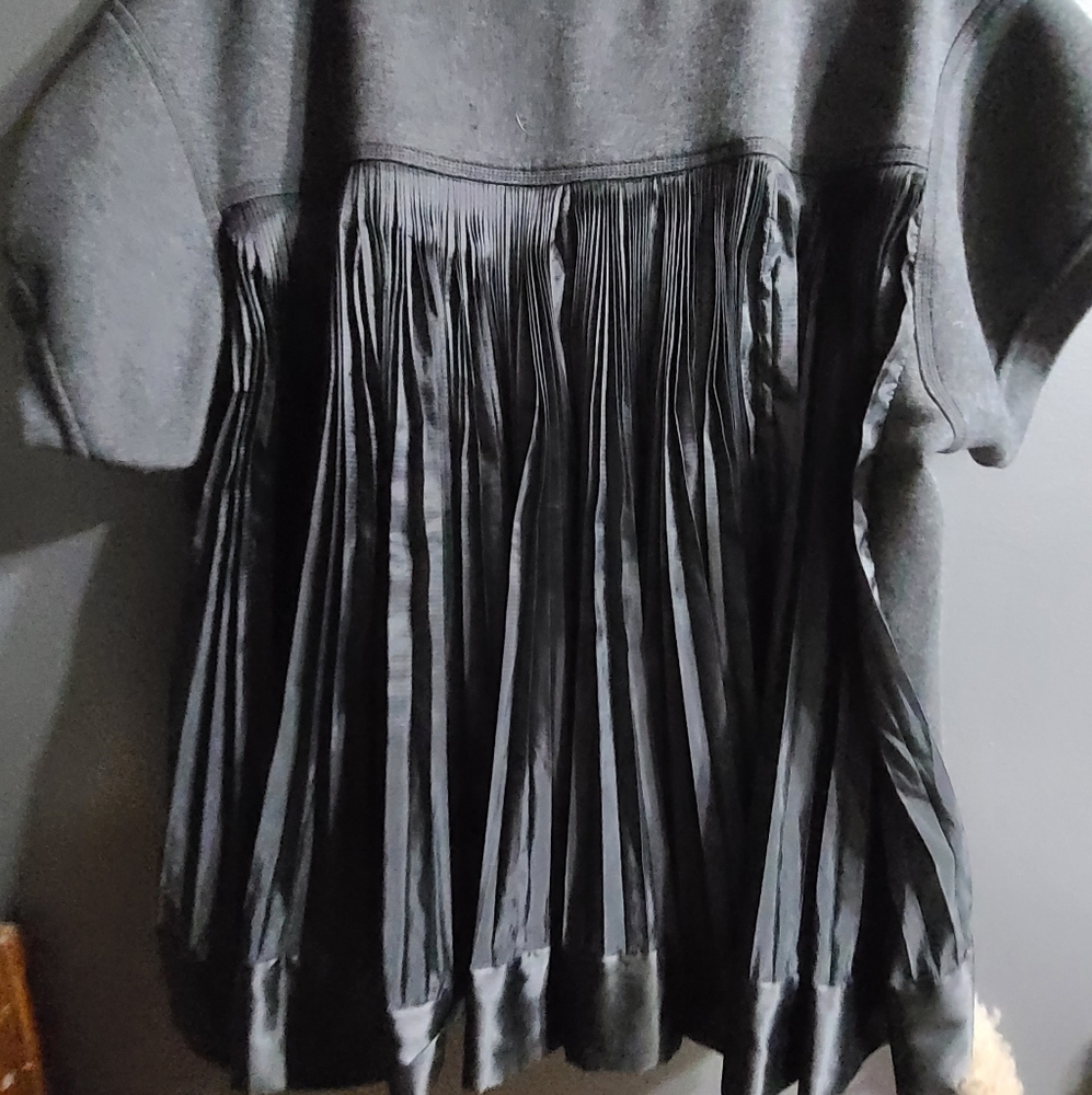 NIKE LAB X SACAI Tech Sweatshirt Grey With Cap XL